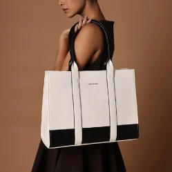 Spacious & Stylish Tote Bags for Daily Use White